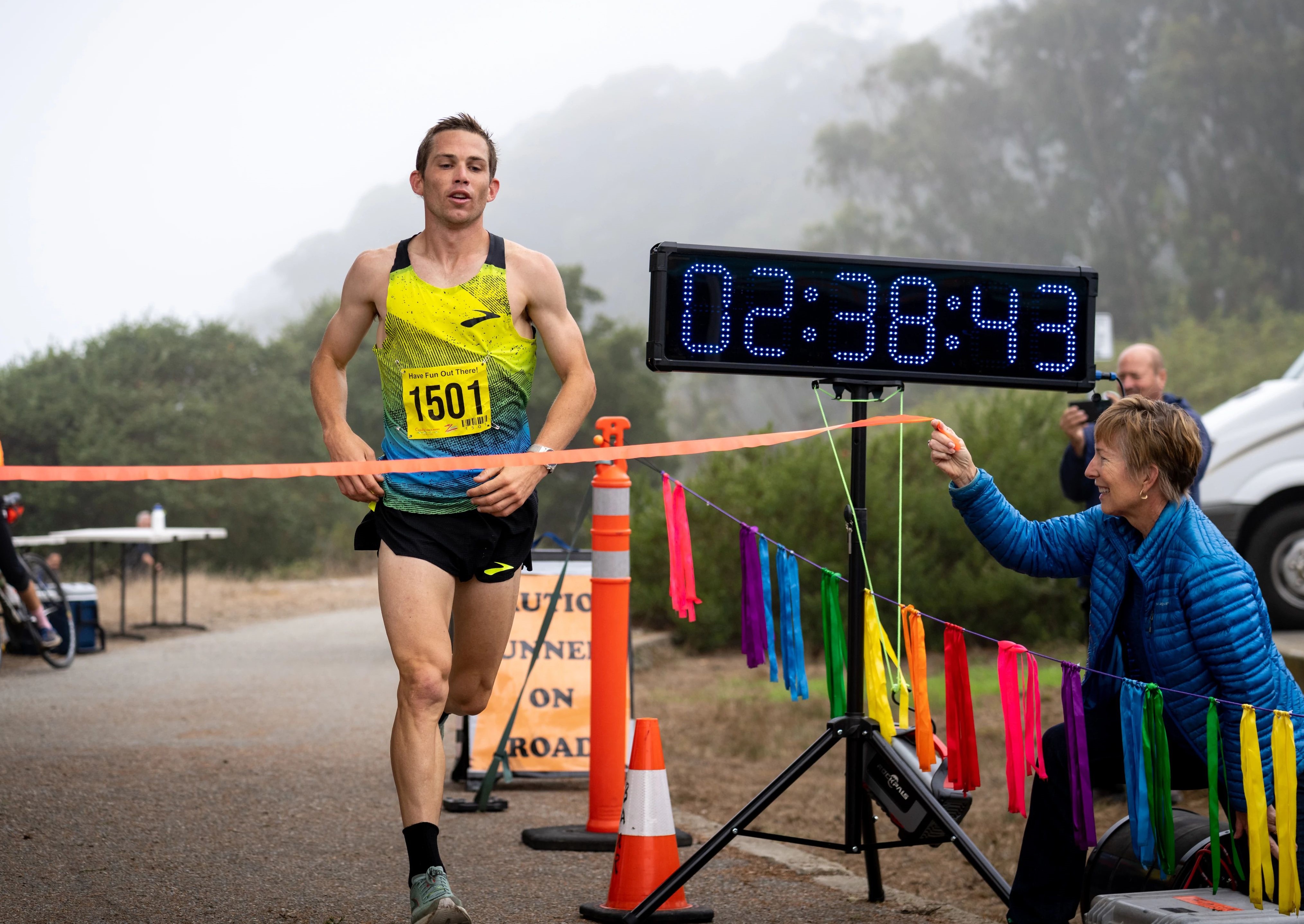 BROOKS 選手 CJ Albertson 以 2:38:43 創下 50K世界紀錄